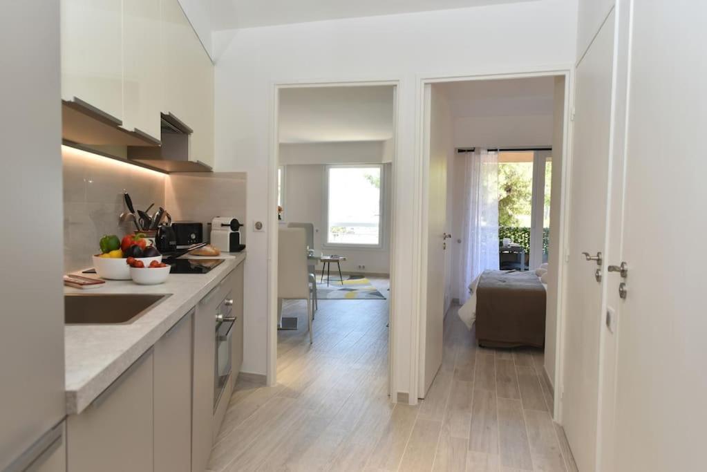 Au Port - Brand New Flat W 1 Bedroom, Balcony, Parking, Ac Appartement